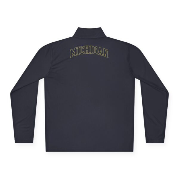 Michigan Wolverines Unisex Quarter-Zip Pullover - Image 2