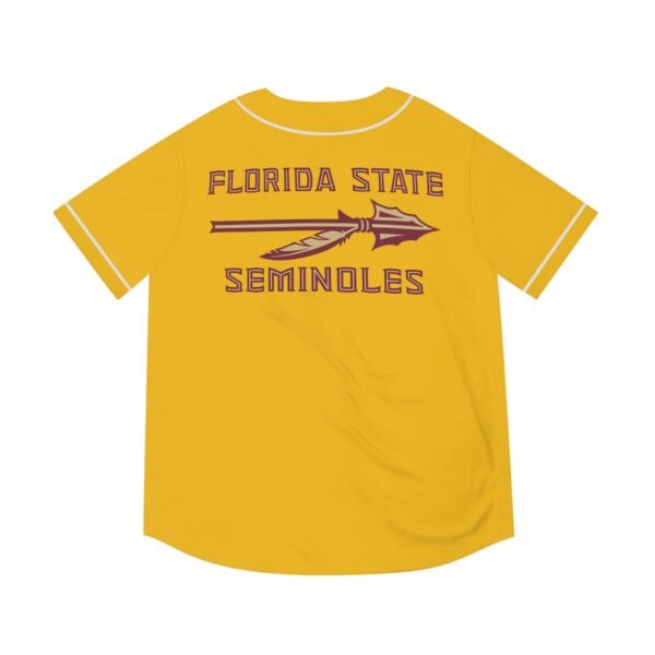 Florida State Seminoles Men's Baseball Jersey - Image 2