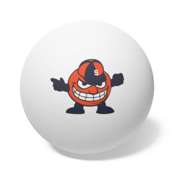 Syracuse Orange Ping Pong Balls, 6 pcs