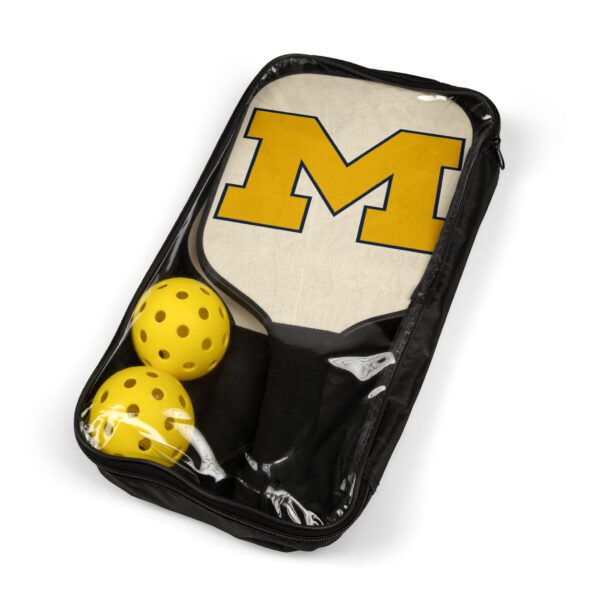 Michigan Wolverines Pickleball Kit - Image 4