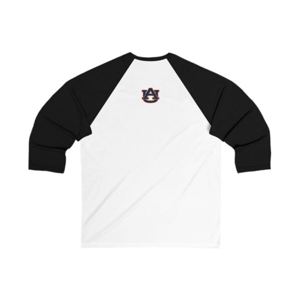 Auburn Tigers Unisex 34 Sleeve Baseball Tee - Image 4