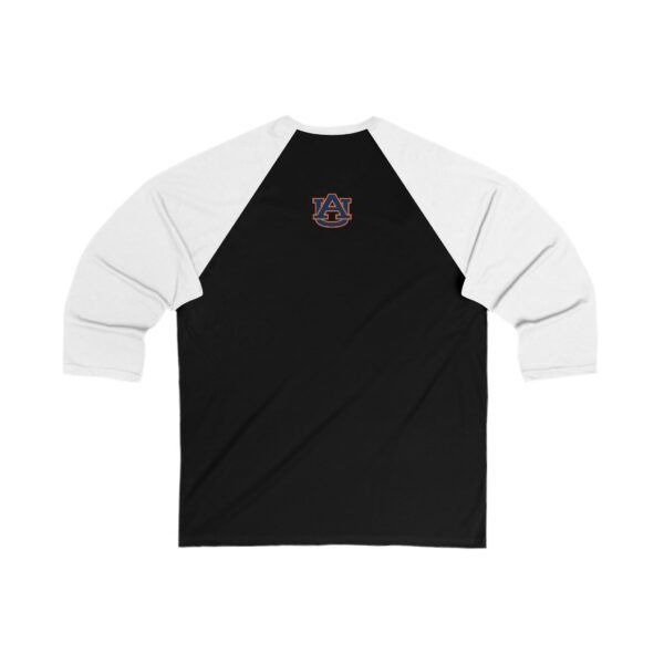 Auburn Tigers Unisex 34 Sleeve Baseball Tee - Image 6