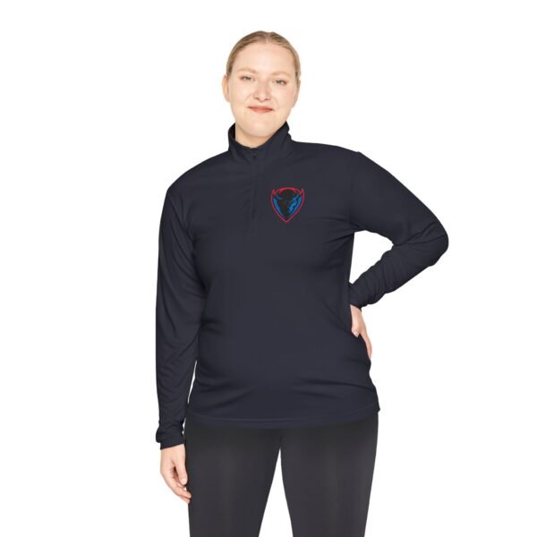 DePaul Blue Demons Unisex Quarter-Zip Pullover - Image 3