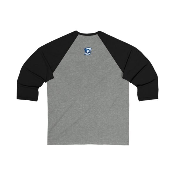 Creighton Bluejays Unisex 3/4 Sleeve Baseball Tee - Image 4