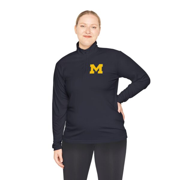 Michigan Wolverines Unisex Quarter-Zip Pullover - Image 3