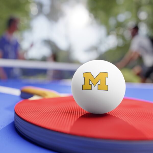 Michigan Wolverines Ping Pong Balls, 6 pcs - Image 7