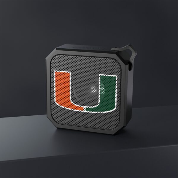 Miami Hurricanes Blackwater Outdoor Bluetooth Speaker - Image 4