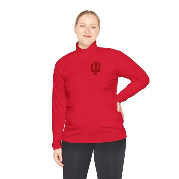 Indiana Hoosiers Unisex Quarter-Zip Pullover - Image 3