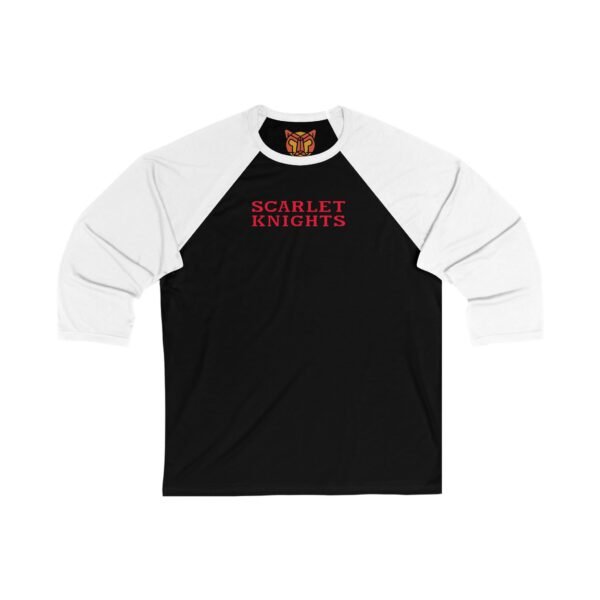 Rutgers Scarlet Knights Unisex 3/4 Sleeve Baseball Tee - Image 5