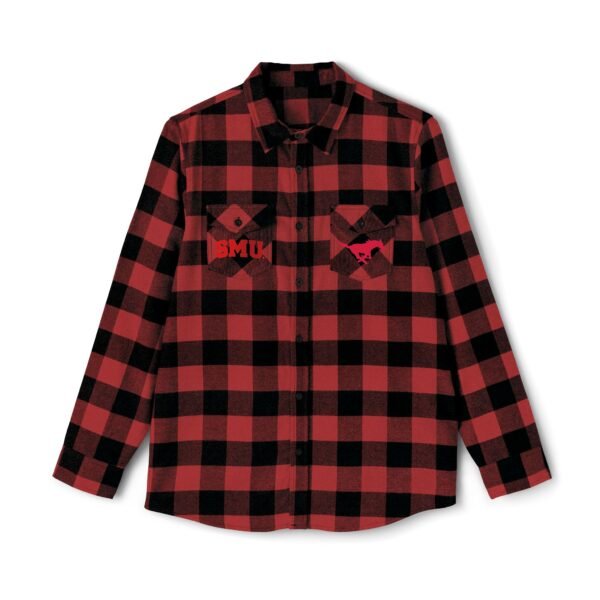 SMU Mustangs Unisex Flannel Shirt