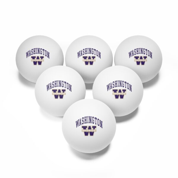 Washington Huskies Ping Pong Balls, 6 pcs - Image 6