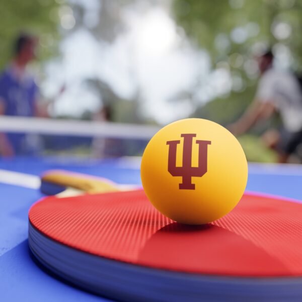 Indiana Hoosiers Ping Pong Balls, 6 pcs