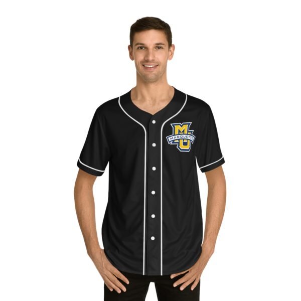 Marquette Golden Eagles Men's Baseball Jersey - Image 3