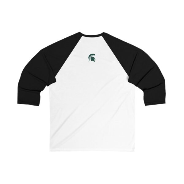 Michigan State Spartans Unisex 3/4 Sleeve Baseball Tee - Image 4