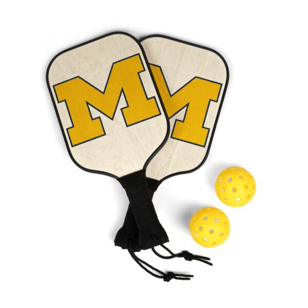 Michigan Wolverines Pickleball Kit - Image 2