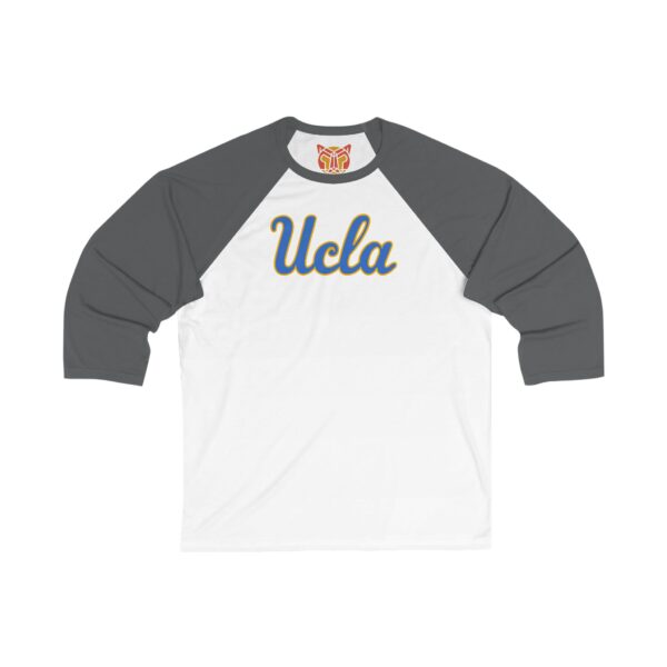 UCLA Bruins Unisex 3/4 Sleeve Baseball Tee - Image 5