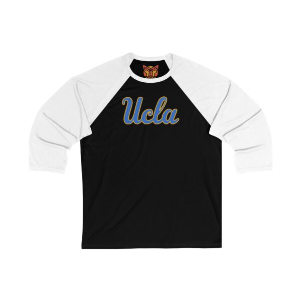 UCLA Bruins Unisex 3/4 Sleeve Baseball Tee - Image 7