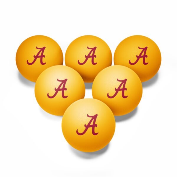 Alabama Crimson Tide Ping Pong Balls, 6 pcs - Image 7