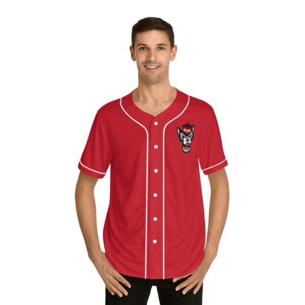NC State Wolfpack Men's Baseball Jersey - Image 3