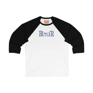 Butler Bulldogs Unisex 3/4 Sleeve Baseball Tee