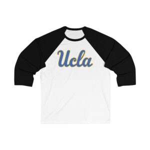 UCLA Bruins Unisex 3/4 Sleeve Baseball Tee