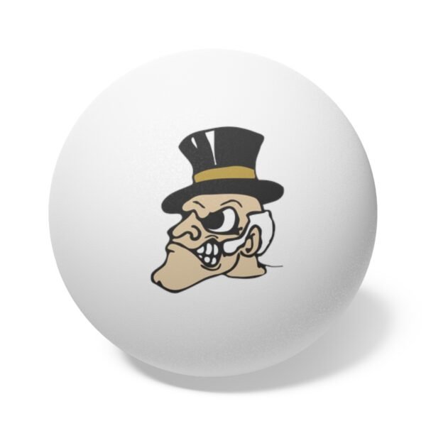 Wake Forest Demon Deacons Ping Pong Balls, 6 pcs - Image 5