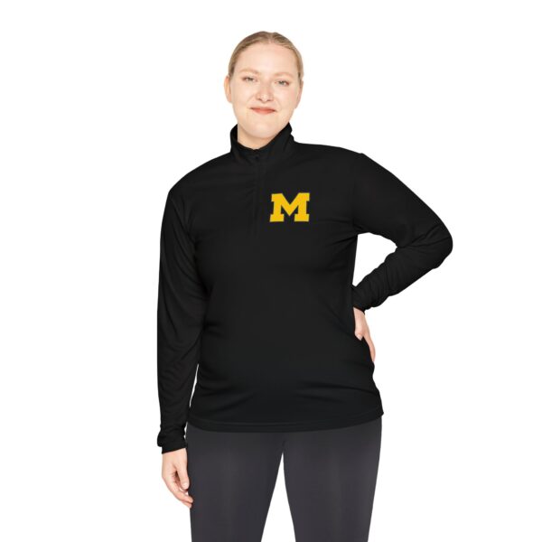 Michigan Wolverines Unisex Quarter-Zip Pullover - Image 23