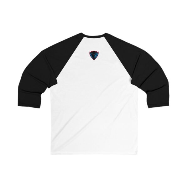 DePaul Blue Demons Unisex 3/4 Sleeve Baseball Tee - Image 2