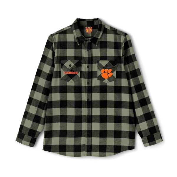 Clemson Tigers Unisex Flannel Shirt - Image 9