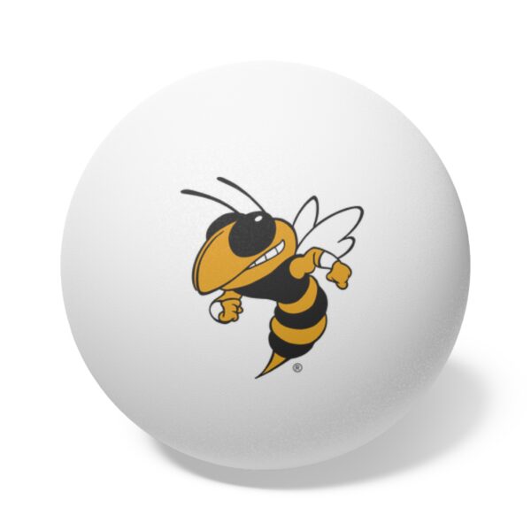 Georgia Tech Yellow Jackets Ping Pong Balls, 6 pcs