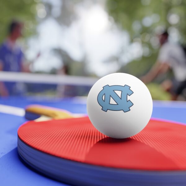 North Carolina Tar Heels Ping Pong Balls, 6 pcs - Image 3