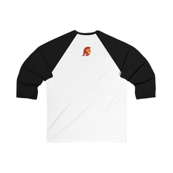 USC Trojans Unisex 34 Sleeve Baseball Tee - Image 2