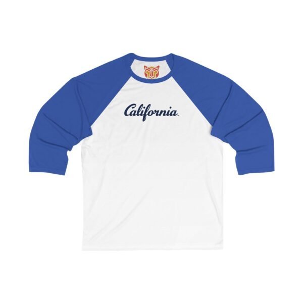 California Golden Bears Unisex 3/4 Sleeve Baseball Tee - Image 5