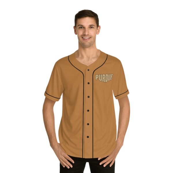 Purdue Boilermakers Men's Baseball Jersey - Image 3