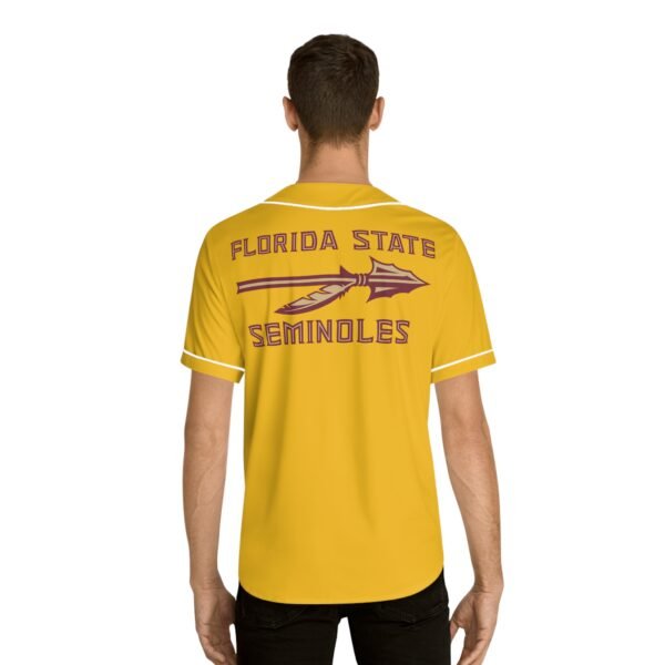 Florida State Seminoles Men's Baseball Jersey - Image 4