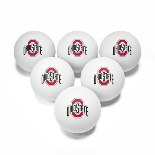 Ohio State Buckeyes Ping Pong Balls, 6 pcs - Image 6