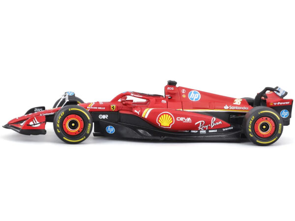 Ferrari SF-24 #16 Charles Leclerc "Formula One F1 World Championship" (2024) "Formula Racing" Series 1/43 Diecast Model Car by Bburago