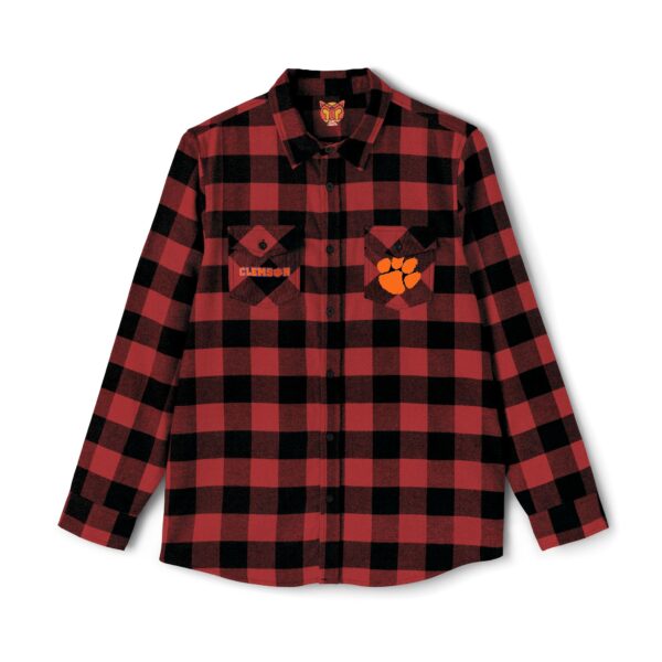 Clemson Tigers Unisex Flannel Shirt - Image 13