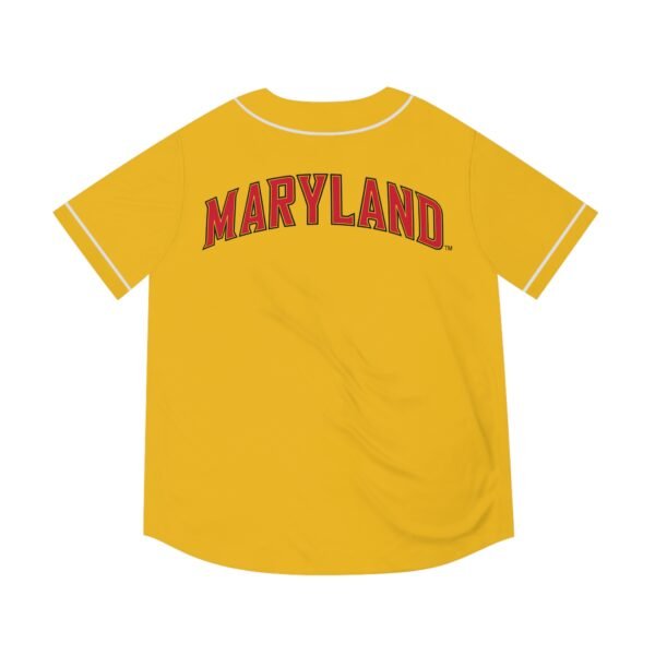 Maryland Terrapins Men's Baseball Jersey - Image 2