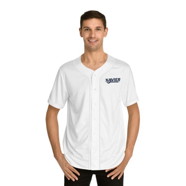 Xavier Musketeers Men's Baseball Jersey - Image 3