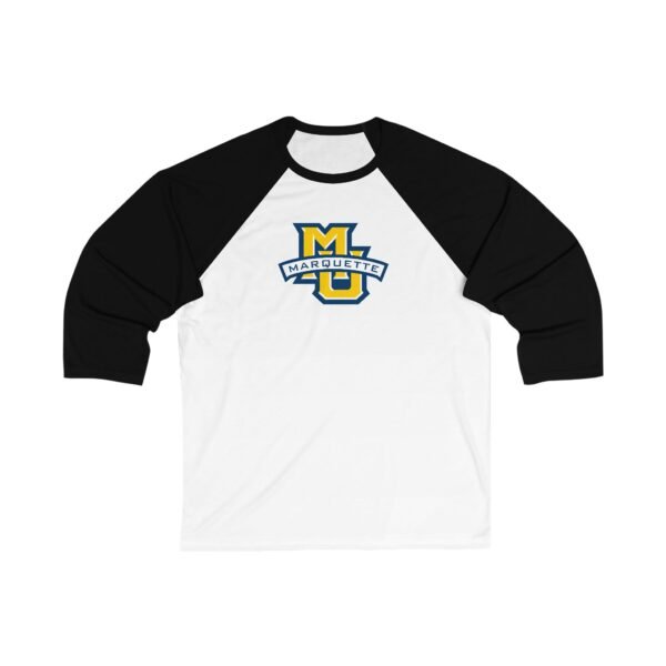 Marquette Golden Eagles Unisex 34 Sleeve Baseball Tee