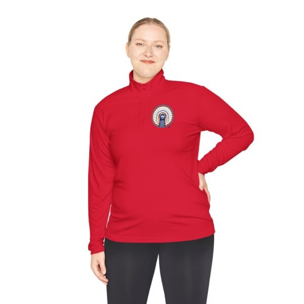 Illinois Fighting Illini Unisex Quarter-Zip Pullover - Image 3