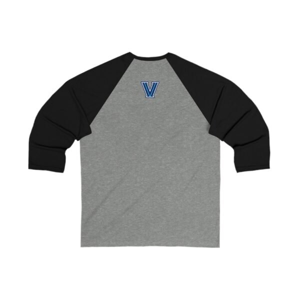 Villanova Wildcats Unisex 3/4 Sleeve Baseball Tee - Image 4