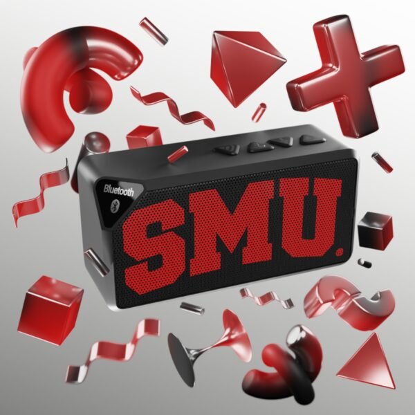 SMU Mustangs Jabba Bluetooth Speaker - Image 4