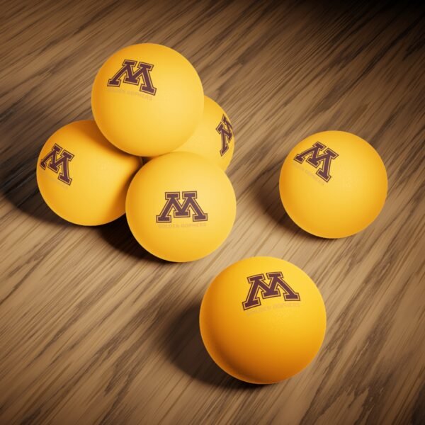 Minnesota Golden Gophers Ping Pong Balls, 6 pcs - Image 4
