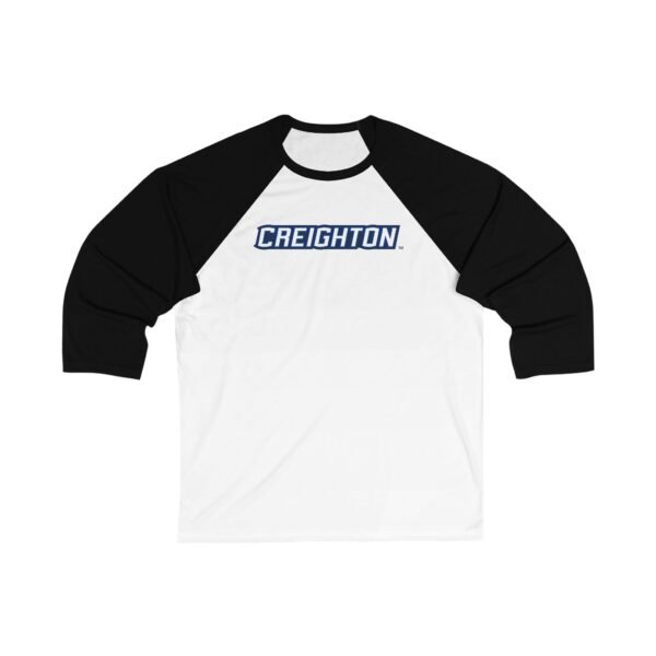 Creighton Bluejays Unisex 3/4 Sleeve Baseball Tee