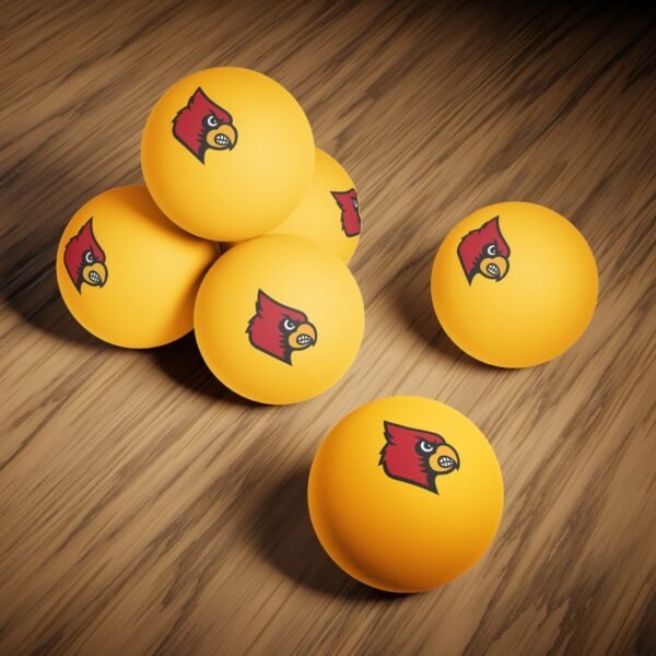 Louisville Cardinals Ping Pong Balls, 6 pcs - Image 8