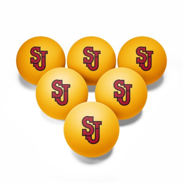 St. John's Red Storm Ping Pong Balls, 6 pcs - Image 7