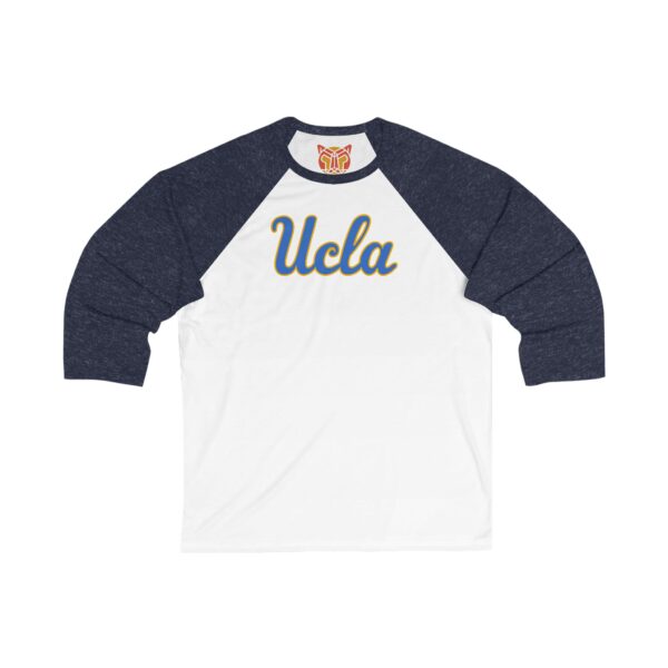 UCLA Bruins Unisex 3/4 Sleeve Baseball Tee - Image 9