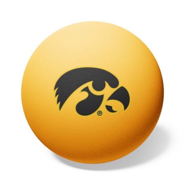 Iowa Hawkeyes Ping Pong Balls, 6 pcs - Image 2